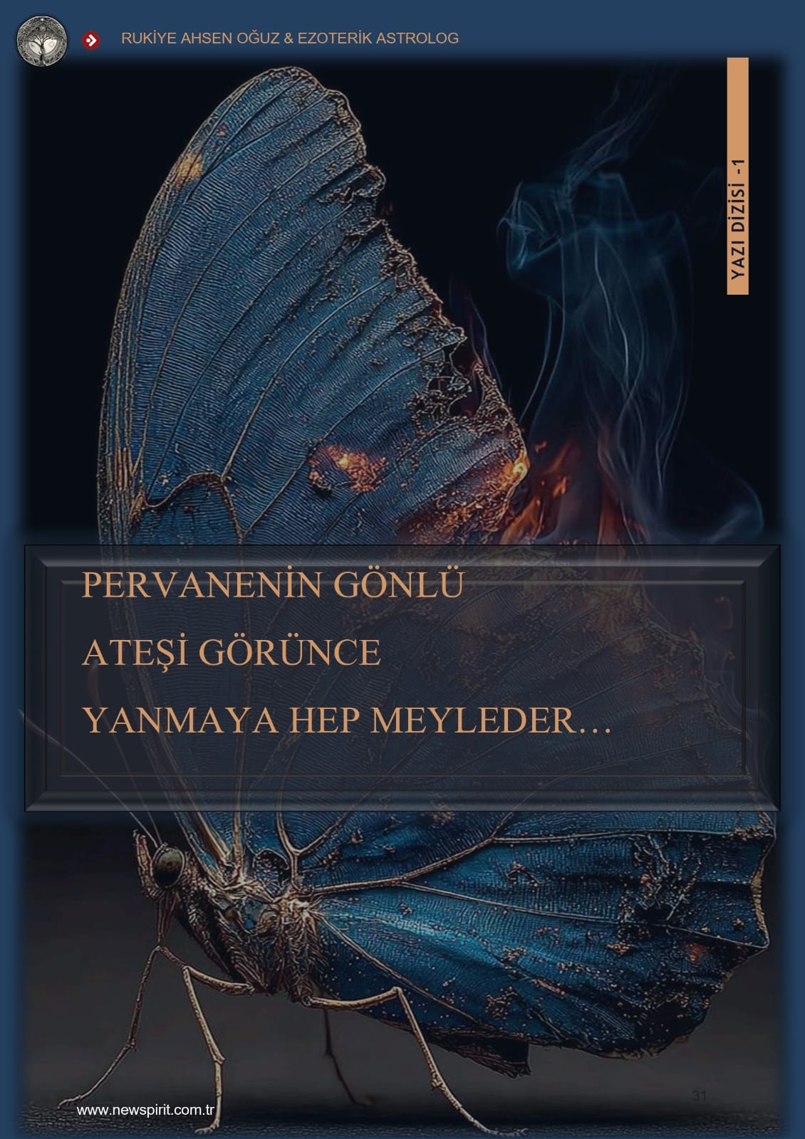 PERVANENİN GÖNLÜ ATEŞİ GÖRÜNCE YANMAYA HEP MEYLEDER...