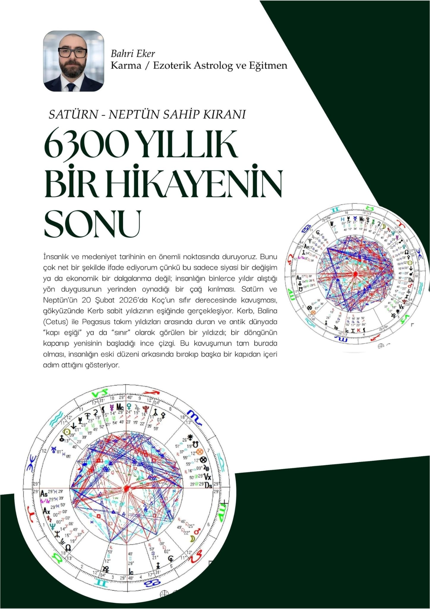 6300 YILLIK BİR HİKAYENİN SONU
